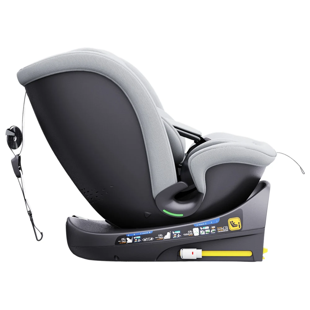 Автокресло Bebico i-SIZE ISOFIX C011 – светло-серый [4]