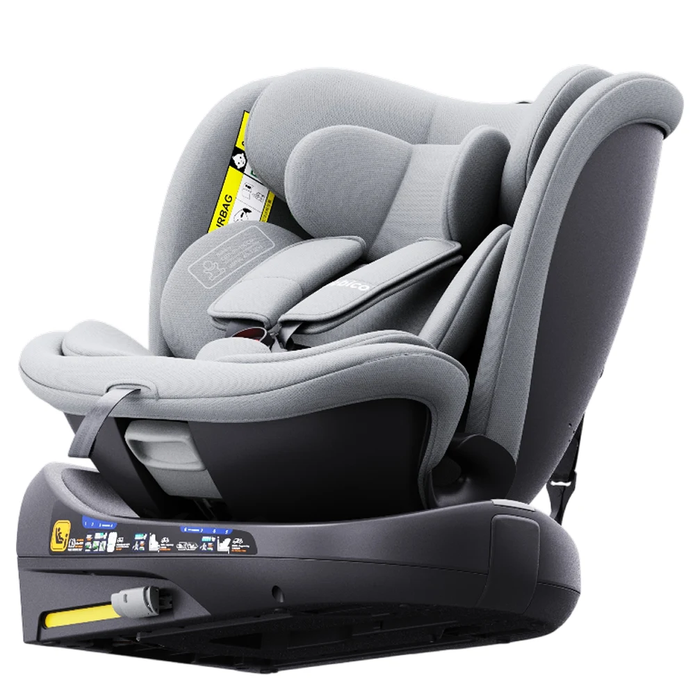 Автокресло Bebico i-SIZE ISOFIX C011 – светло-серый [3]
