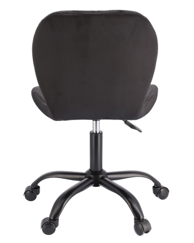 Scaun de birou cu roti Jumi, ENDO, 85x52x40cm, inaltime reglabila, Negru [3]