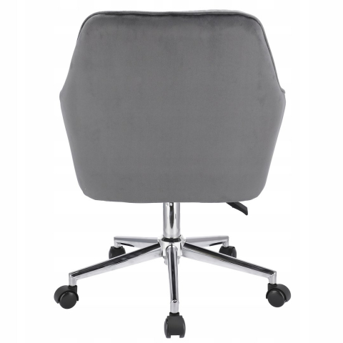 Scaun de birou cu roti Jumi, NAPOLI, 87x57x62cm, inaltime reglabila, Gri [3]