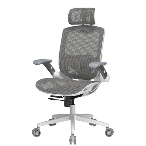 Scaun de gaming Cougar Speeder One (Plasă respirabilă, Gaslift Clasa 4, Reclinabil 135°, Tetieră 3D, Cotiere 3D, Alb) [6]