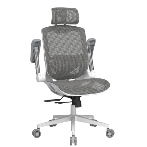 Scaun de gaming Cougar Speeder One (Plasă respirabilă, Gaslift Clasa 4, Reclinabil 135°, Tetieră 3D, Cotiere 3D, Alb) [3]