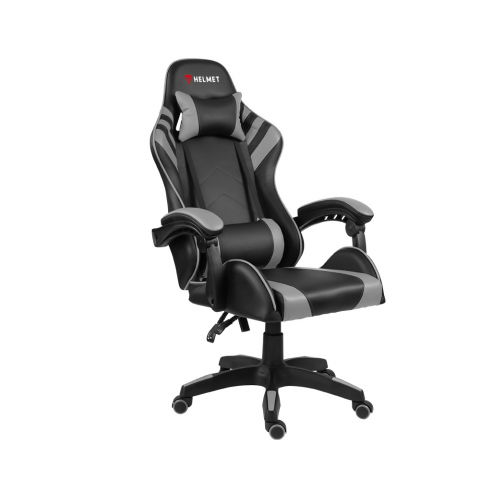 Scaun de gaming Helmet CH-501, Gri [1]