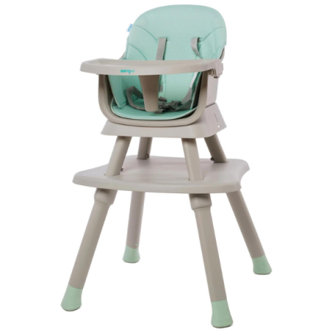 Стульчики для кормления - Многофункциональный стульчик для кормления U-Grow – 5 в 1: высокий стульчик, столик + стульчик, набор Lego, бустер и табурет!