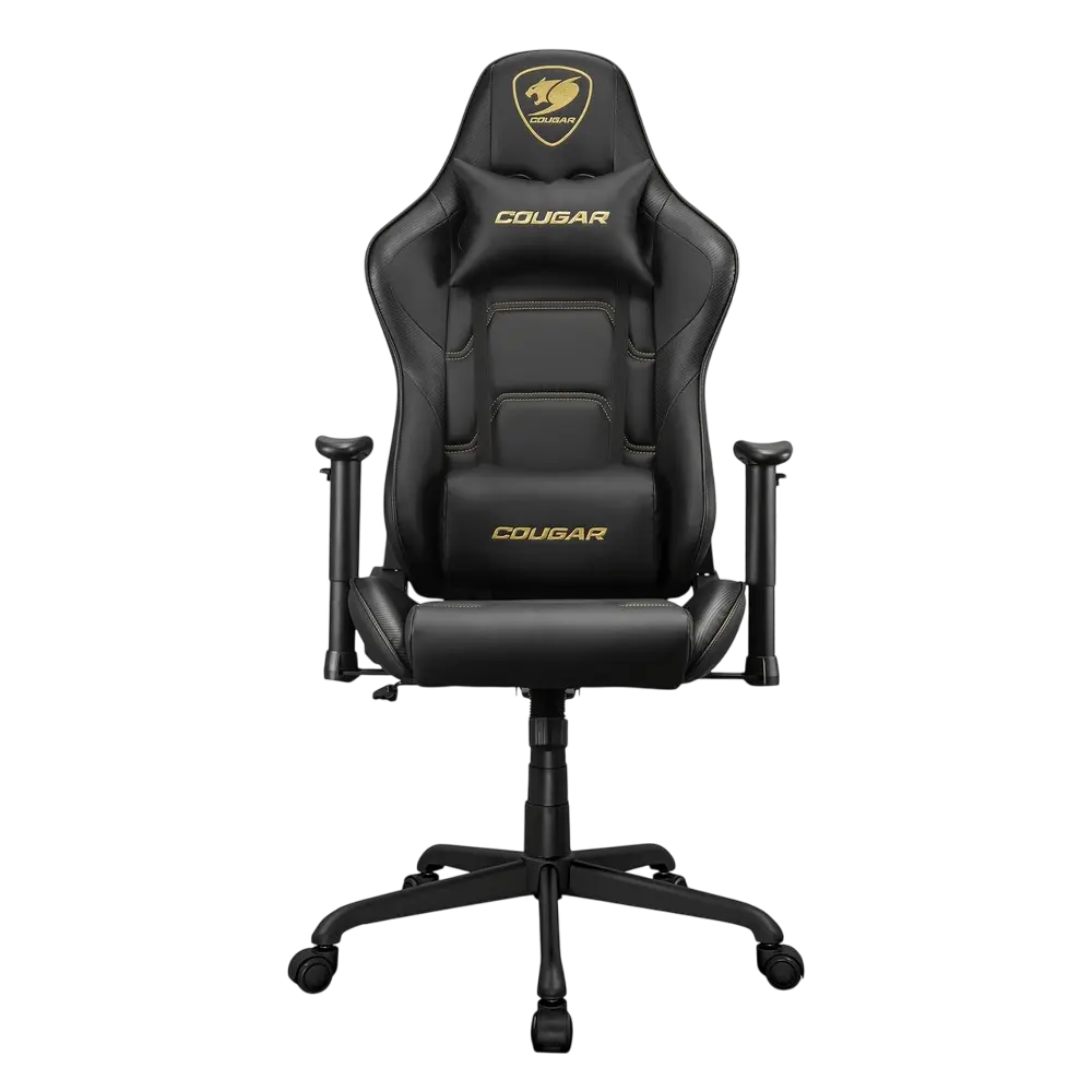 Fotolii Gaming - Scaun Gaming Cougar ARMOR ELITE, PVC Piele, Negru | Auriu