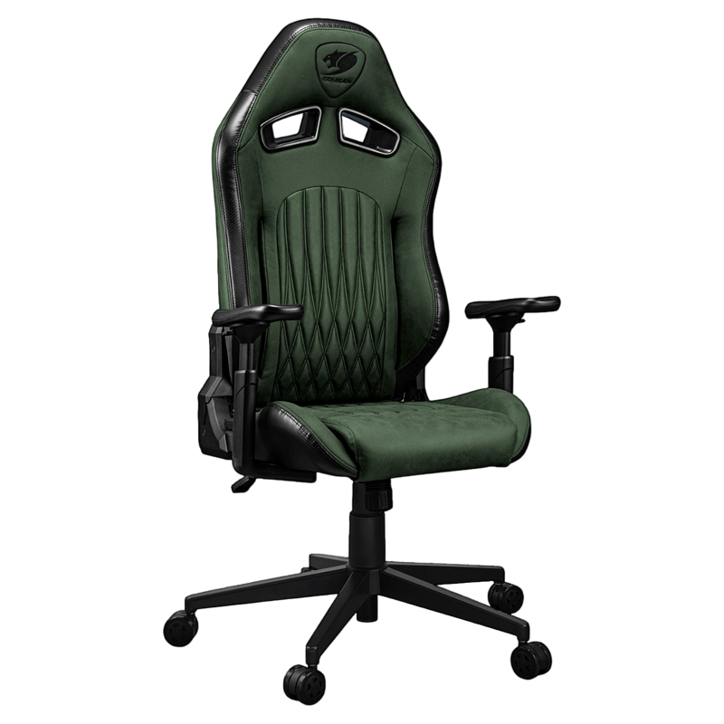 Fotolii Gaming - Scaun Gaming Cougar Explore PVC Piele / Țesătură (Army Green F)
