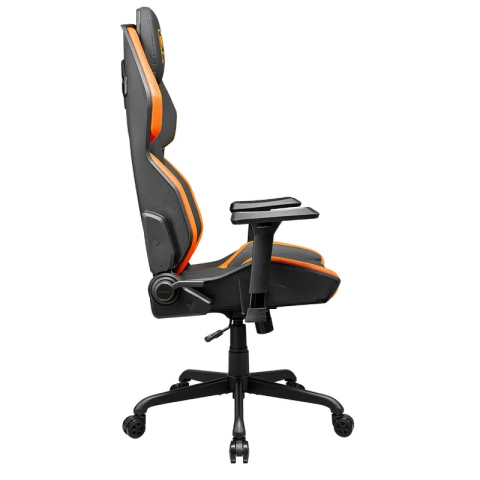 Scaun gaming Cougar Hotrod, piele PU, Negru / Portocaliu (gazlift clasa 4, spătar 150°, până la 136 kg) [7]