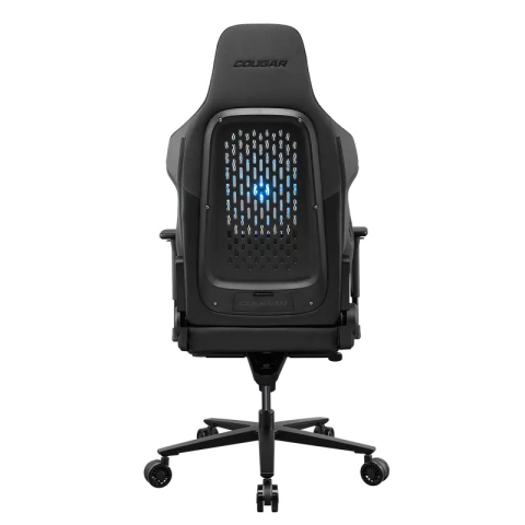 Scaun gaming Cougar NxSys AERO, piele PU, Negru (gazlift clasa 4, spătar 150°, până la 160 kg) [11]