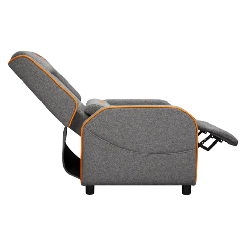 Scaun gaming Cougar Ranger One, textil, Gri / Portocaliu (spătar 160°, până la 150 kg) [1]