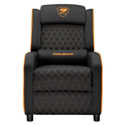 Mobilier - Scaun gaming Cougar Ranger One, textil, Negru / Portocaliu (spătar 160°, până la 150 kg)