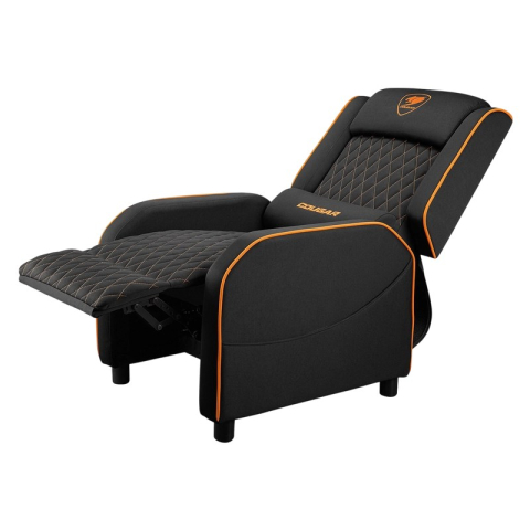 Scaun gaming Cougar Ranger One, textil, Negru / Portocaliu (spătar 160°, până la 150 kg) [3]