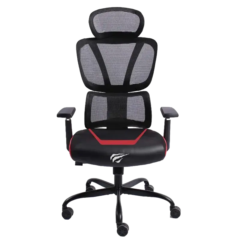 Fotolii Gaming - Игровое кресло Havit GC919, PVC Кожа, Чёрный | Красный