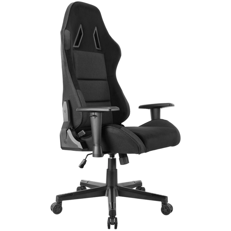 Fotolii Gaming - Scaun Gaming Lumi CH09-19 Textil Negru (Reglabil 155°, Gazlift Clasa 4, Cadru Oțel, Sustinere 150 kg)