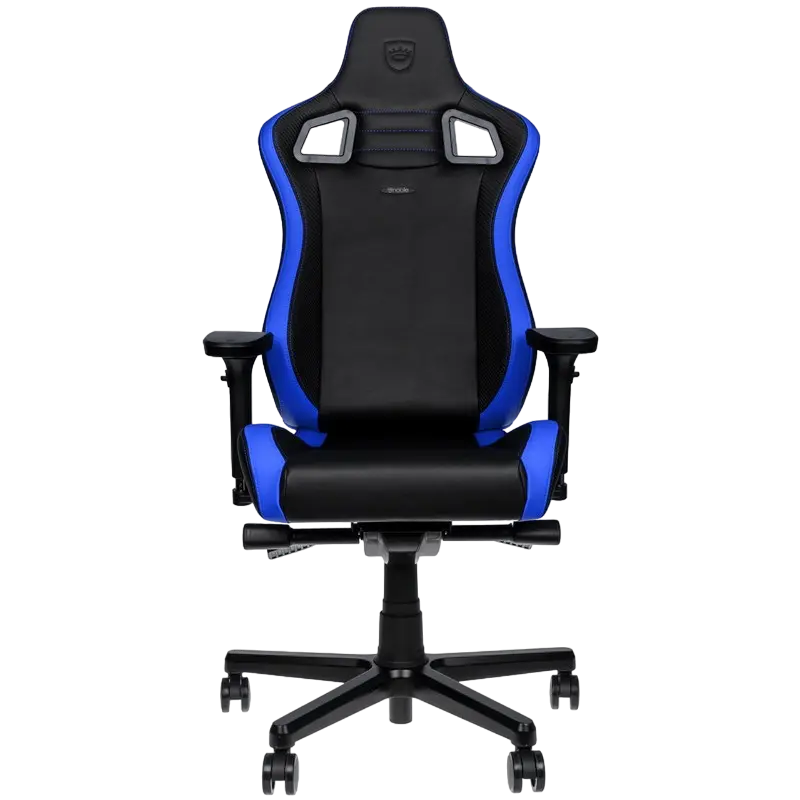 Fotolii - Scaun Gaming Noble Epic NBL-ECC-PU-BLU Compact black/carbon/blue, User max load up to 120kg / height 125-160cm
