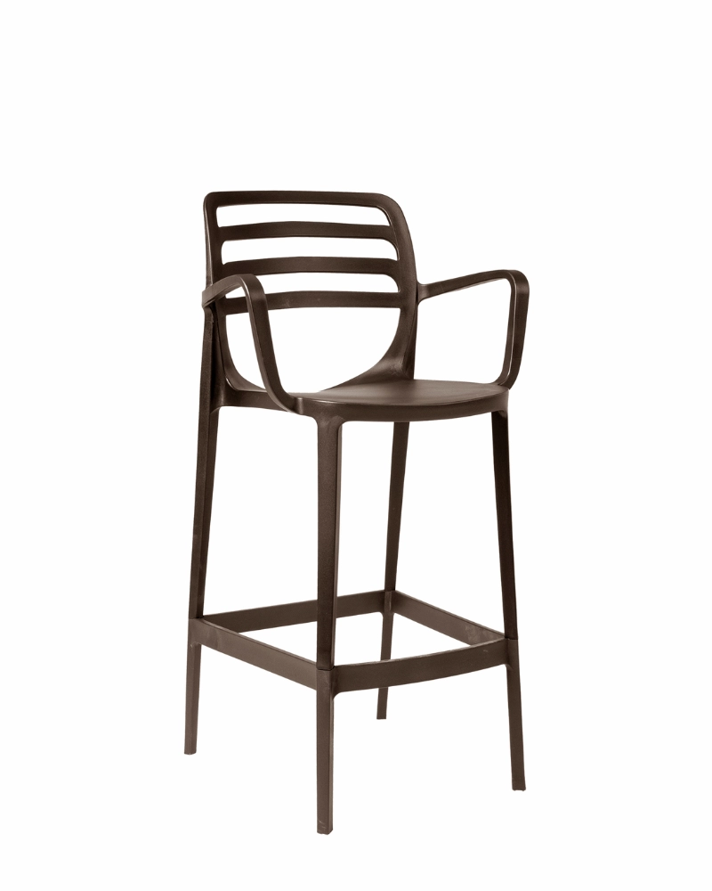 Casa și grădina - Scaun LAURA BAR XL (Cappuccino) – Eleganță și rezistență pentru orice spațiu!