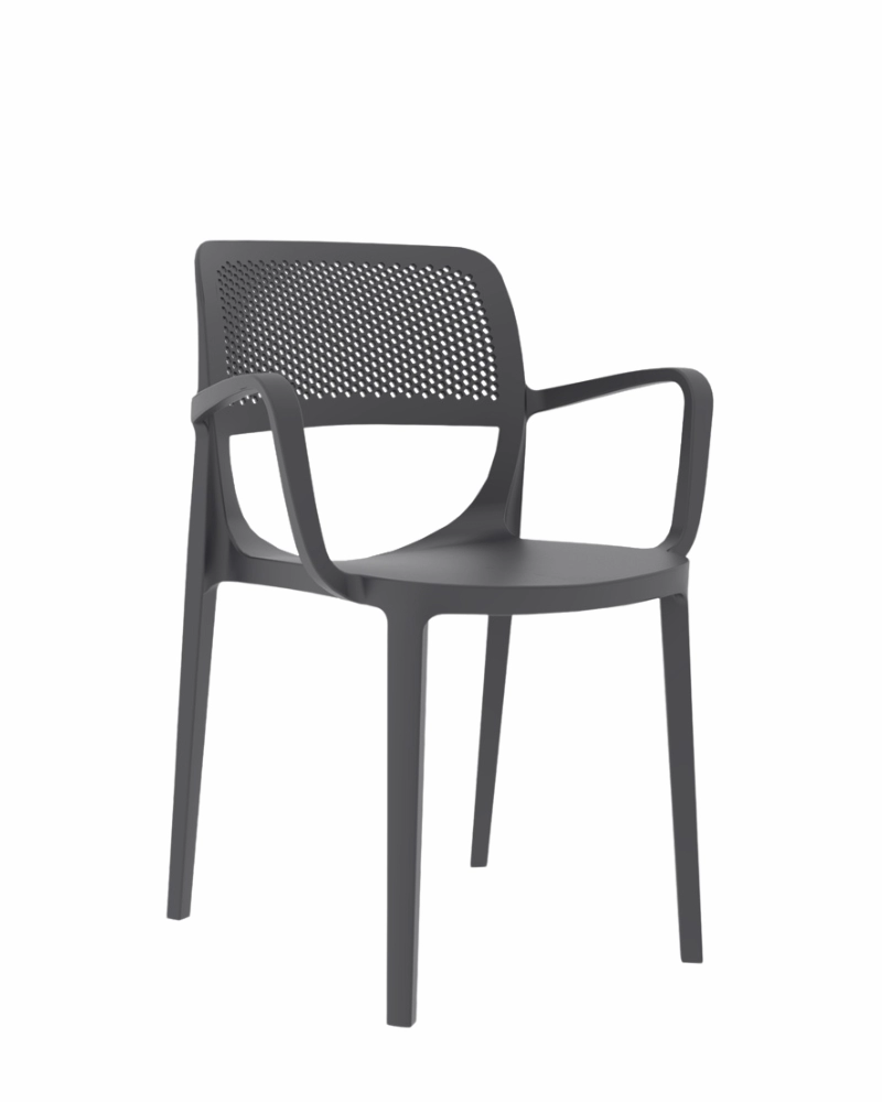 Casa și grădina - Scaun MILA XL Antracit – Design modern și confortabil!