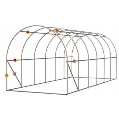 Seră Profesională 6x3x2.5m – Recolte Bogate Tot Anul [2]