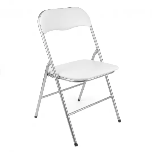 Set 2 scaune bucătărie Raftor, pliante, Alb – Stil modern și confort pentru orice spațiu [2]