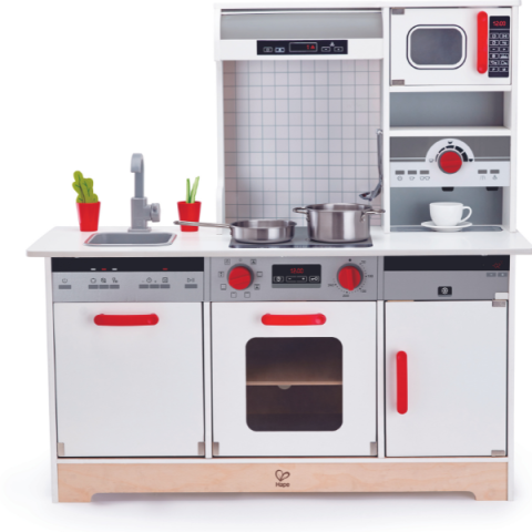 Set de joc „Bucătărie multifuncțională” HAPE – aventură culinară pentru micii bucătari [1]