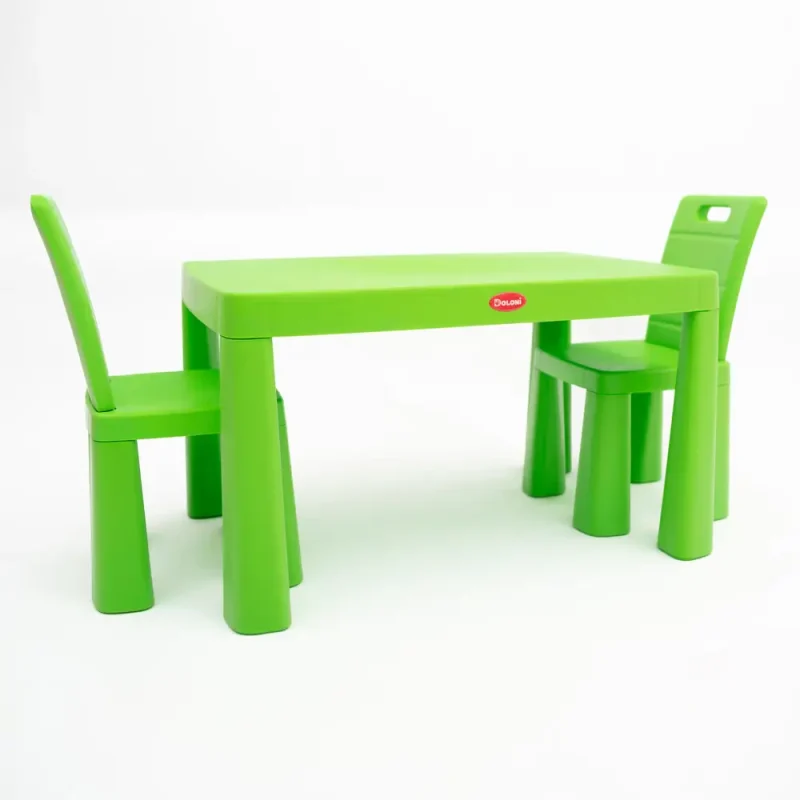 Set masă cu 2 scaune Doloni (verde) [2]