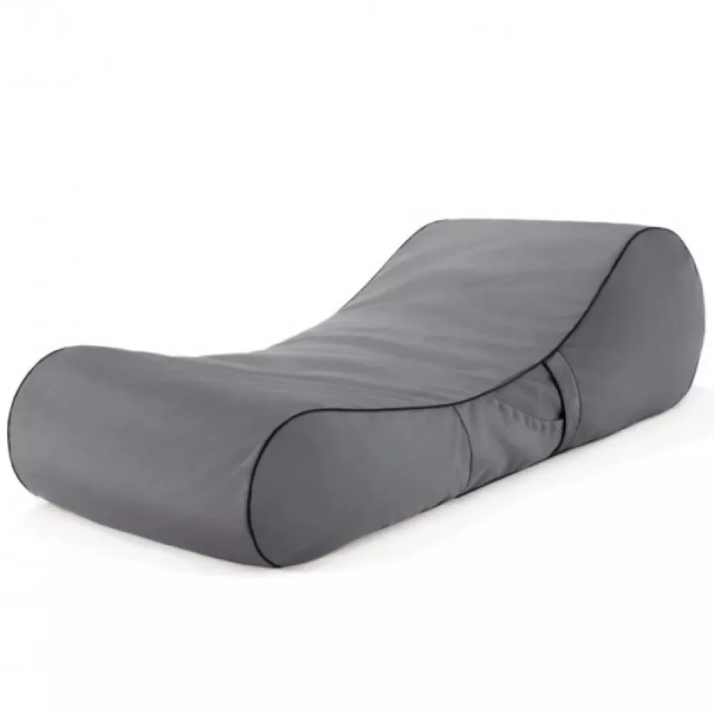 Кресла Bean Bag - Бескаркасный Шезлонг из Оксфорда 600D, серого цвета