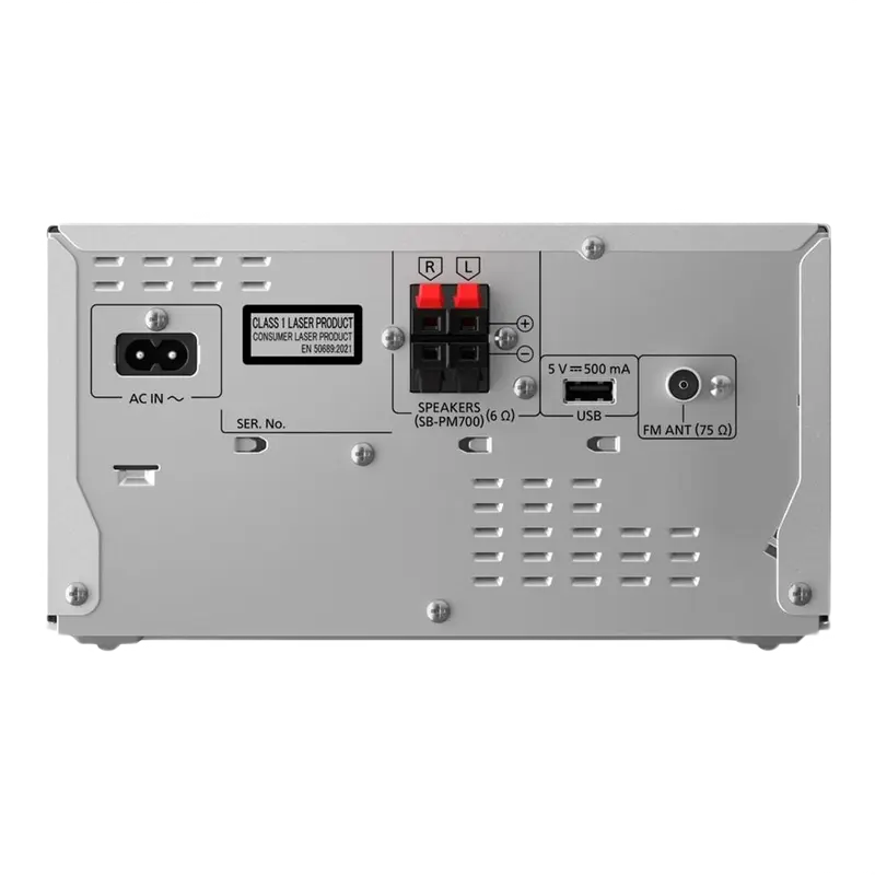 Sistem audio Panasonic SC-PM700EE, Argintiu [3]
