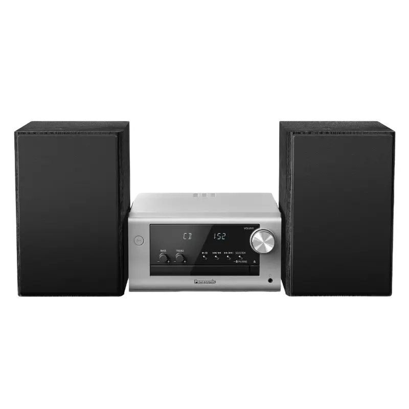 Boxe multifunctionale - Sistem audio Panasonic SC-PM700EE, Argintiu