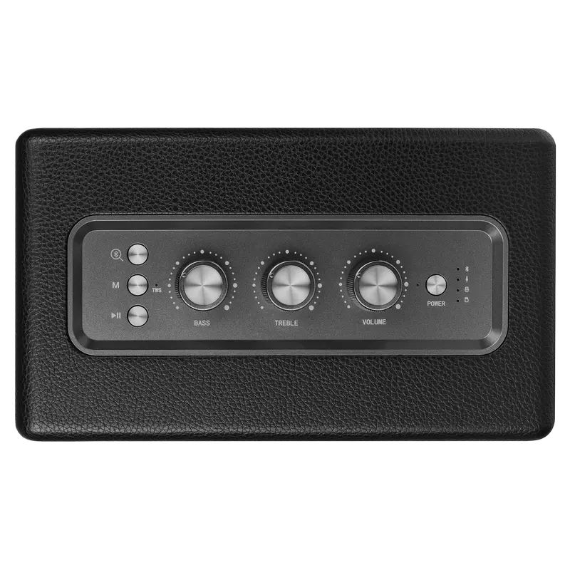 Акустическая система SVEN HA-950 – 60Вт, Bluetooth 5.0, USB, MicroSD, Пульт ДУ, MDF и Кожа, Черная [1]