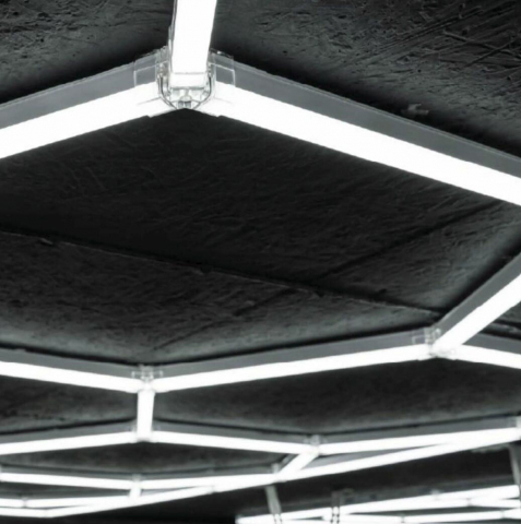 Sistem de iluminat modular LumiON LO-7 (484,5×243,5 cm), lumină albă – soluție modernă și eficientă pentru spații mari [3]