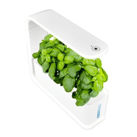 Sistem hidroponic Green Grow cu 3 compartimente de creștere, Alb [1]