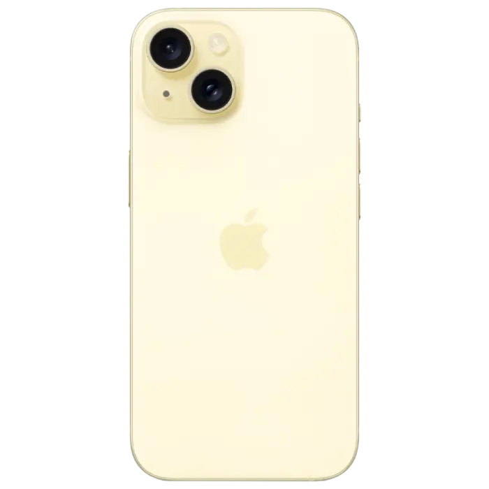 Смартфон Apple iPhone 15, 6GB/128GB, Жёлтый – мощь и стиль в ярком дизайне [1]