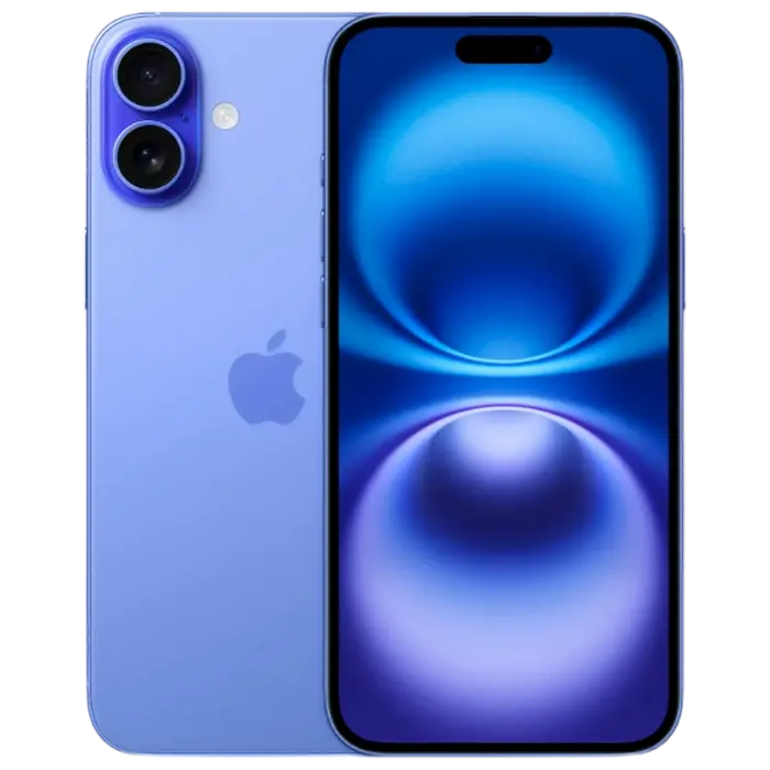 iPhone 16 - Smartphone Apple iPhone 16, 128GB, Ultramarine – Putere și Stil în Nuanță Albastră