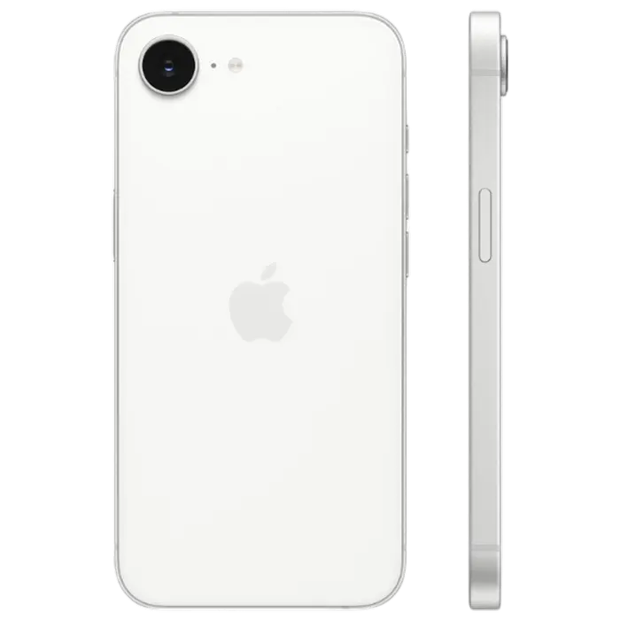 Smartphone Apple iPhone 16e, 8GB/128GB, Alb – performanță excepțională și eleganță pură [1]