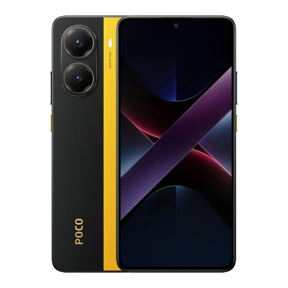 Poco X7 Pro - Смартфон Xiaomi POCO X7 Pro 5G, 12GB/512GB, Black-Yellow