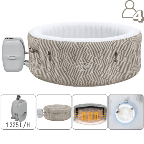 Jacuzzi - SPA gonflabil Madrid AirJet 180×66 cm, 669 L, pentru 2-4 persoane