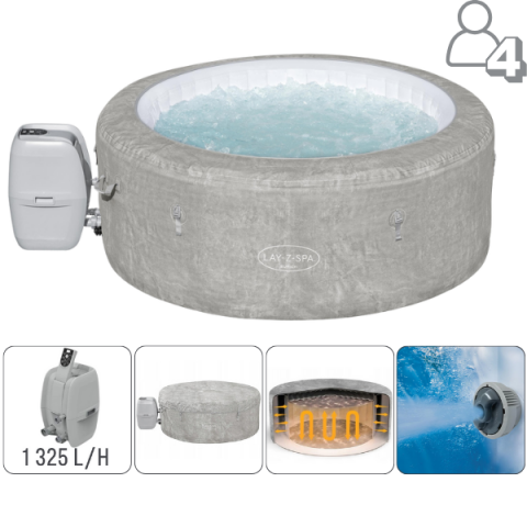 Jacuzzi - SPA gonflabil Zurich AirJet 180×66 cm, 669 L, pentru 2-4 persoane