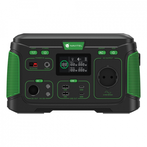 Statii de alimentare - Stație de alimentare și Jump Starter Navitel NS500, 120 000mAh, 500W