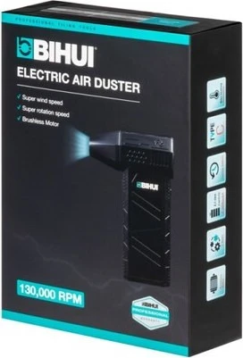 Аккумуляторный воздуходув BIHUI BPG22 7.4V 3Ah (Air Duster, Бесщеточный мотор, 130.000 об/мин, USB-C) [4]