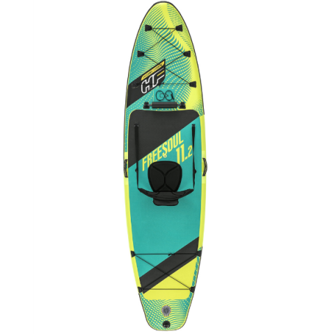 Placi SUP - Placă SUP 2 în 1 Bestway Freesoul Tech Convertible 340x89x15 cm – paddle board și kayak într-un singur produs