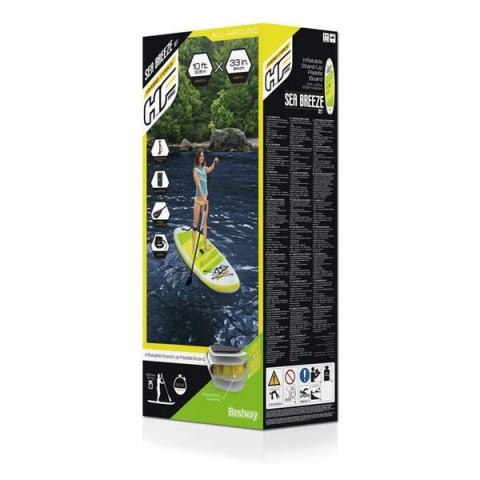 Placă SUP gonflabilă Bestway Sea Breeze 305x84x12 cm – stabilitate, ușurință și distracție pentru orice aventură pe apă [5]