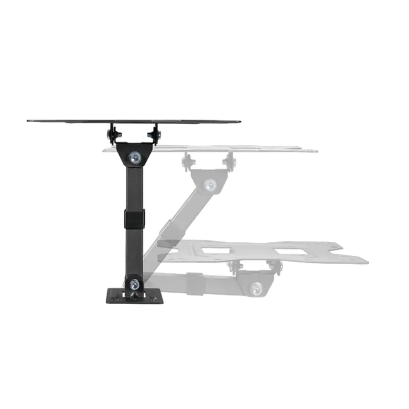 Suport TV de perete articulat KIVI MOTION-221 Negru (23-43 inch, până la 30 kg) – Mișcare perfectă și design ultra-subțire [1]