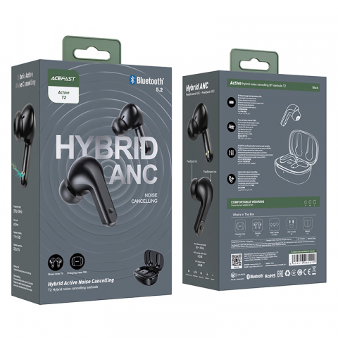 T2 Hybrid noise cancelling BT earbuds [5]