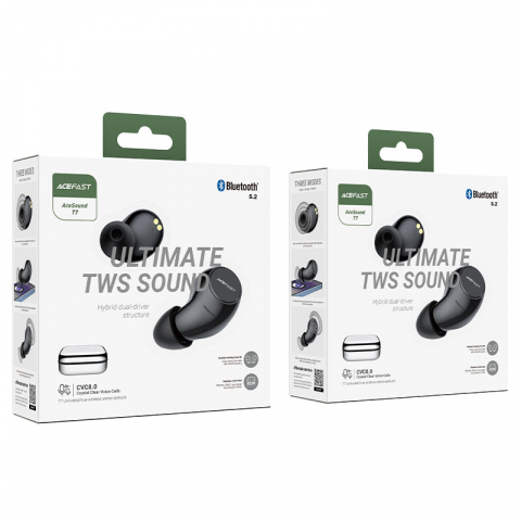 Căști Wireless T7 Unrivalled TWS, Bluetooth 5.2, aptX, Mod Gaming, Argintii – Sunet Premium și Design Metalic [7]