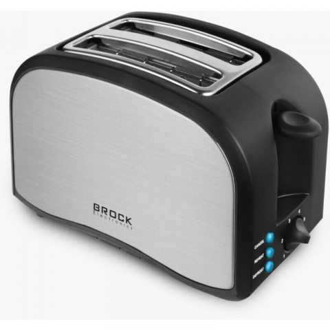 Prăjitoare de pâine - Toaster BROCK BT 1003 SS, 800W, Inox, 2 Sloturi – Mobishop.md