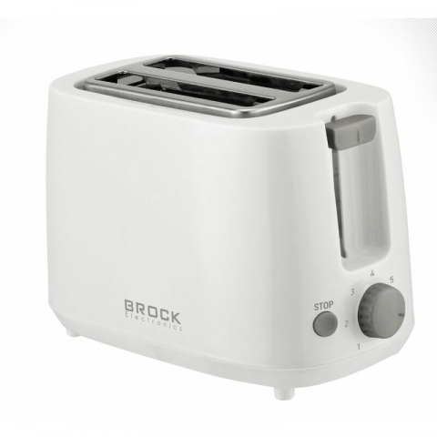 Prăjitoare de pâine - Toaster BROCK BT 1006 WH, 700W, 2 Felii, Pop-up – Mobishop.md