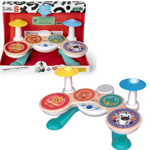 Барабан Baby Einstein «Вместе в ритме музыки» – Первые шаги в мире звуков и гармонии [1]