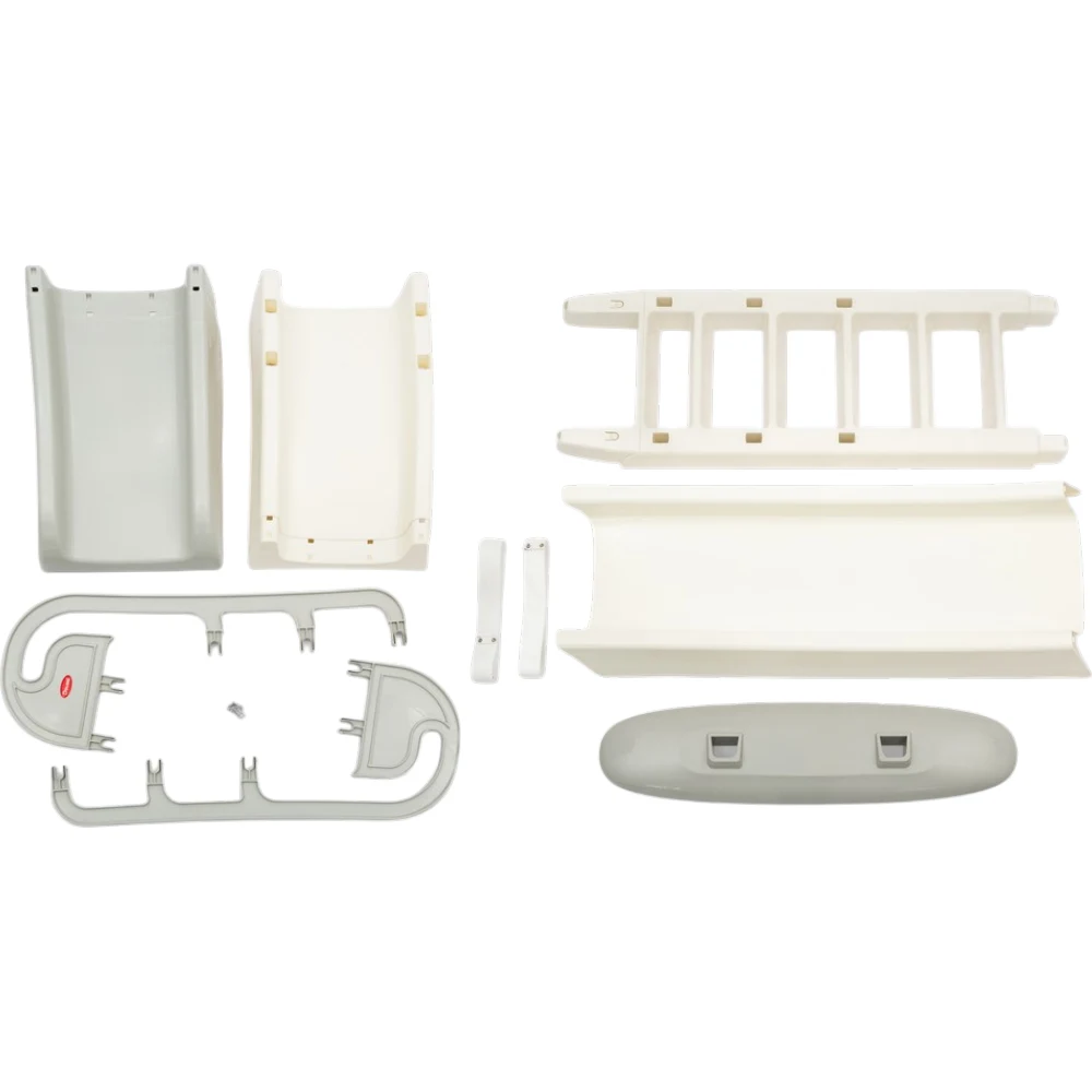 Tobogan pentru copii Doloni 244 cm / 2430 mm (Cod: 014550/17, Vârstă 3+ ani, Gri) [3]