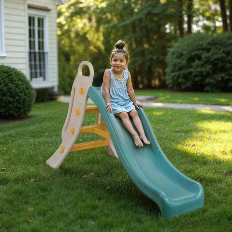 Tobogan pentru copii cu apă Dolu 2629 (165.5 cm, Plastic, Interior/Exterior, 2+ Ani) [5]