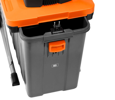 Tocător de crengi electric DAEWOO DSR 3000E (2800W, Freză cu role, Max 45 mm, Coș 60L) [8]
