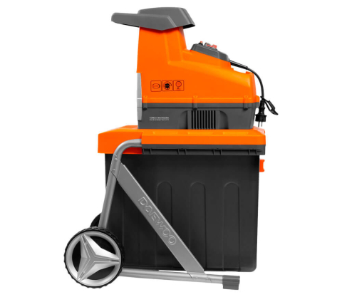 Tocător de crengi electric DAEWOO DSR 3000E (2800W, Freză cu role, Max 45 mm, Coș 60L) [3]